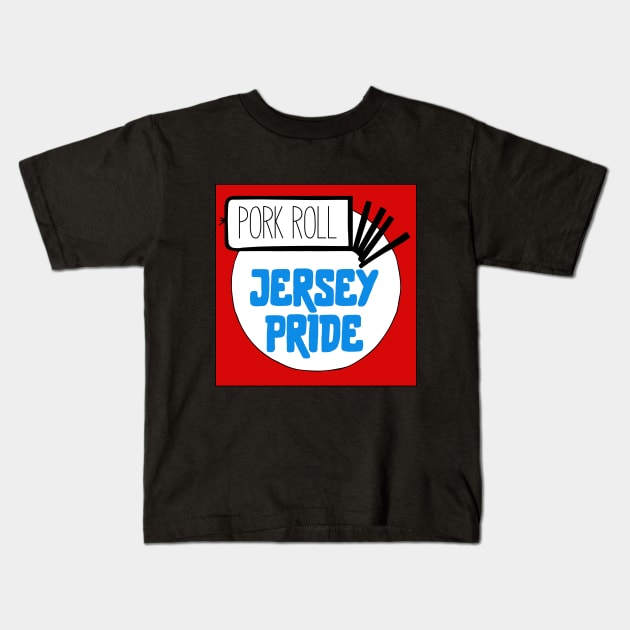 Jersey Pride Kids T-Shirt by BergenPlace